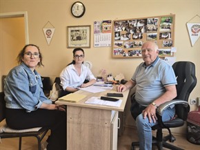Slika: PRUŽANJE PODRŠKE ČLANICAMA SAVEZA – UDRUGA INVALIDA RADA ĐAKOVO