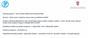 ODRŽANA POČETNA KONFERENCIJA TROGODIŠNJEG PROGRAMA SCIR-a I DALJE ZAJEDNO – IDZ“