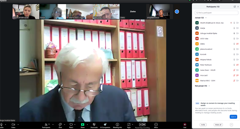 Slika: ODRŽANA 7. PROŠIRENA SJEDNICA PREDSJEDNIŠTVA I NADZORNOG ODBORA HSUIR-a