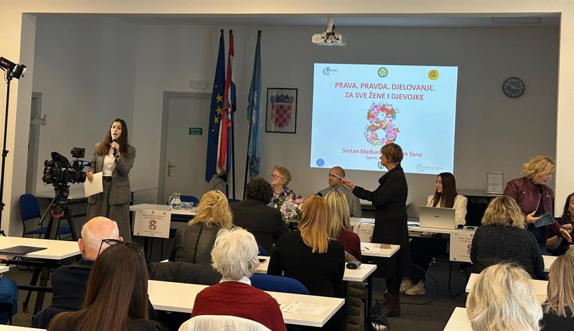 Slika: OKRUGLI STOL PRAVA. PRAVDA. DJELOVANJE. ZA SVE ŽENE I DJEVOJČICE