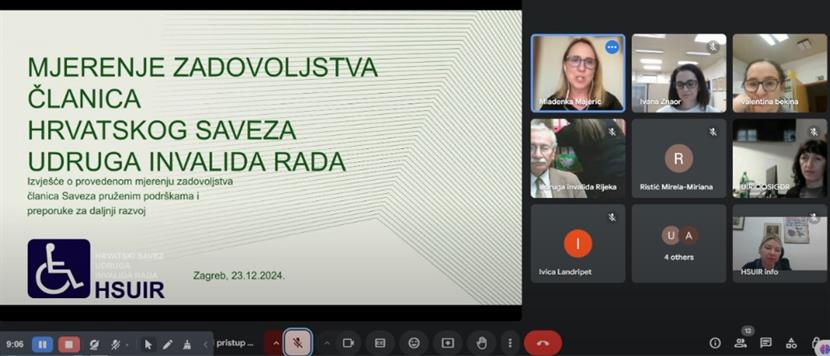 Slika: ODRŽANA ONLINE KONFERENCIJA SAVEZA: NOVE PERSPEKTIVE, IZAZOVI I PRISTUP UNAPREĐENJU RADA UDRUGA ČLANICA SAVEZA