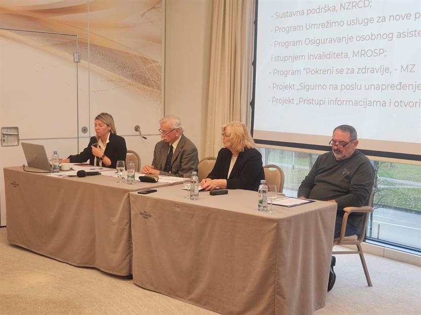 Slika: ODRŽANA REDOVNA SKUPŠTINA HRVATSKOG SAVEZA UDRUGA INVALIDA RADA