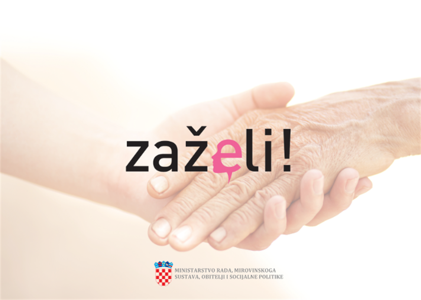 Slika: Objava Poziva Zaželi - prevencija institucionalizacije